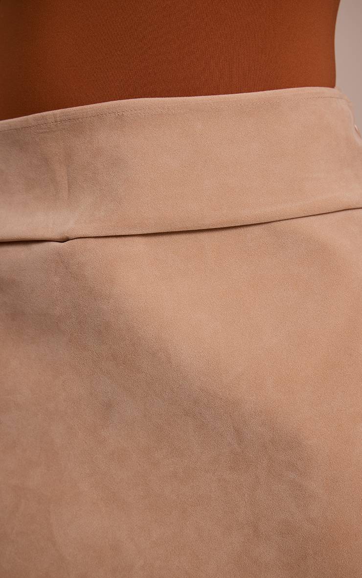 Sable Mini Jupe En Synthétique