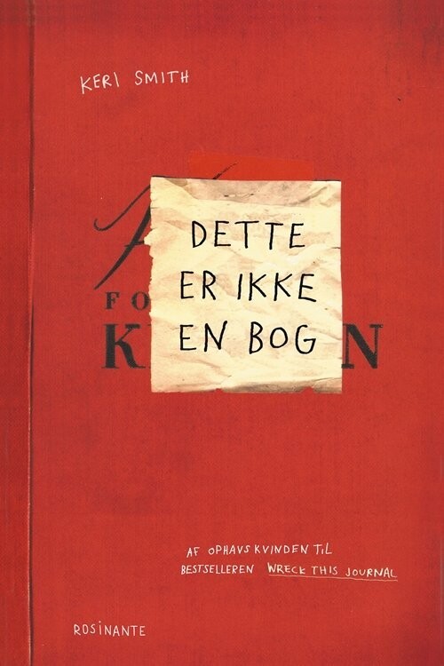 Dette Er Ikke En Bog - Keri Smith - Bog