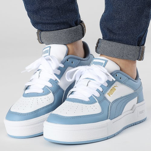 Baskets Femme Cali Dream Leather 392730 Puma White Zen Blue