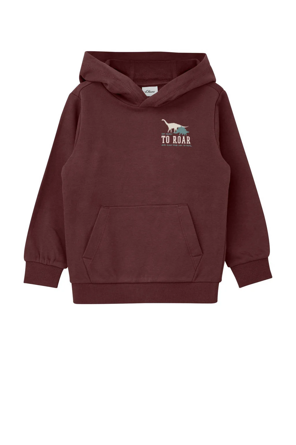 s.Oliver hoodie donkerrood
