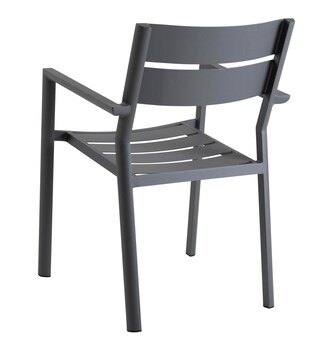 Brafab Stapelstuhl Garten DELIA AL 6er Set anthrazit
