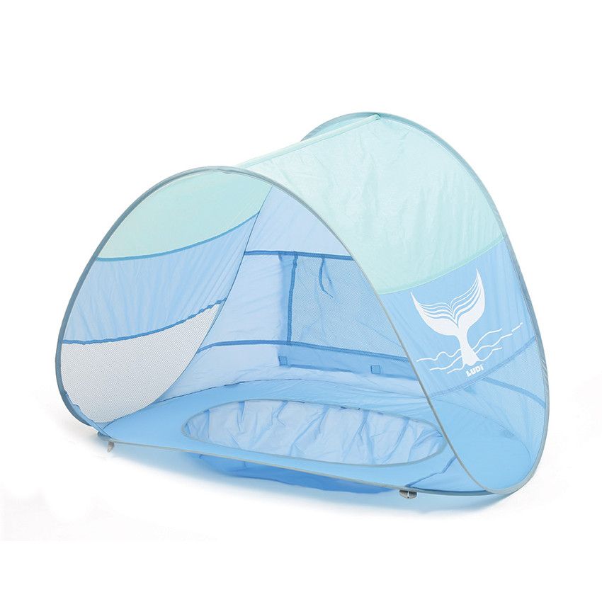 Piscine multifonction anti-uv pour bébé - Ecru