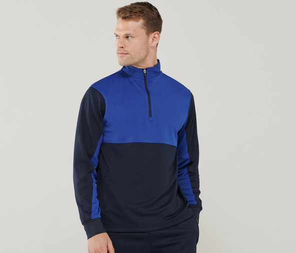 Finden & Hales LV874 - Sweat de sport col zippé