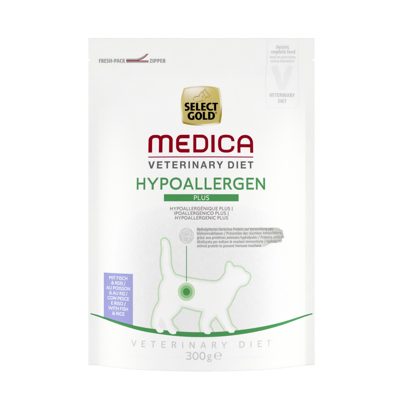 SELECT GOLD Medica Hypoallergen PLUS Fisch und Reis 300 g
