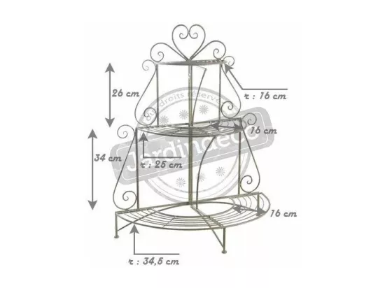 Etagère à plantes pliante