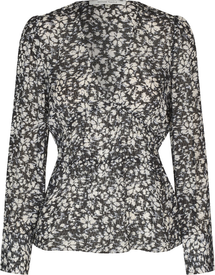 Second Female Scratch Blouse Black