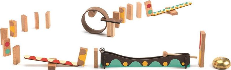Djeco - Zig & Go - Knikkerbaan - Hout - 25 Dlg.
