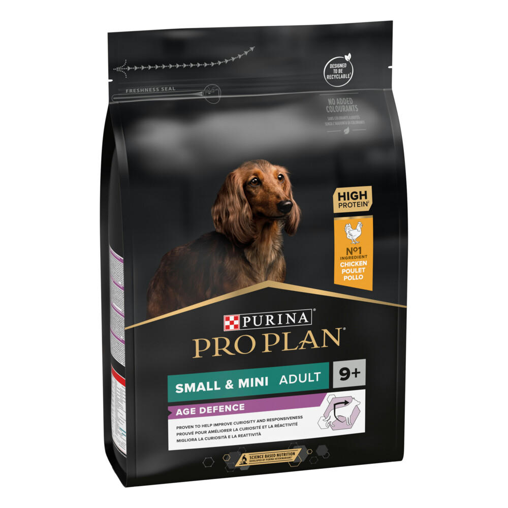 Pro Plan Adult 9+ Small & Mini Age Defence Kip3 kg