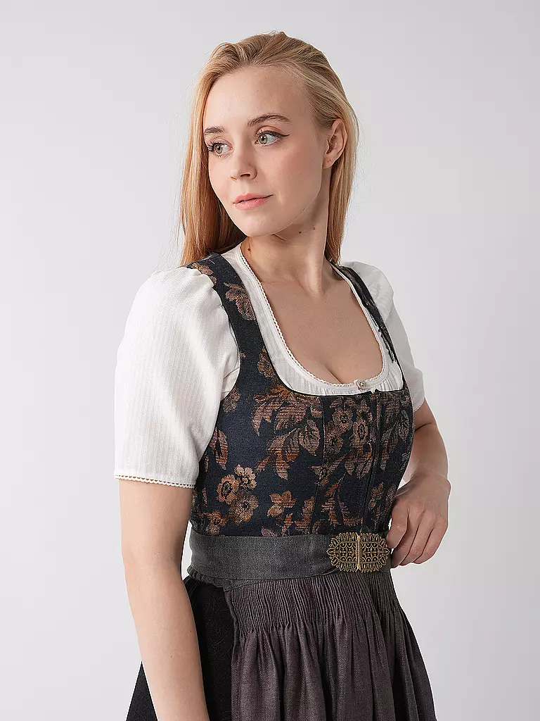 GOTTSEIDANK Dirndl LISSI dunkelblau