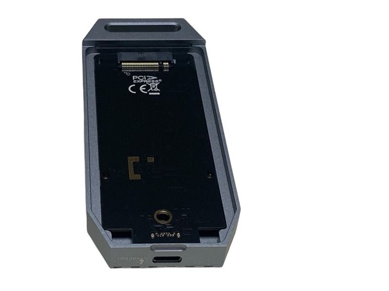 LC-Power Externes Gehäuse LC-M2-C-USB4 M.2 Hochwertiges Gehäuse aus Aluminium in kompakter und portabler Form