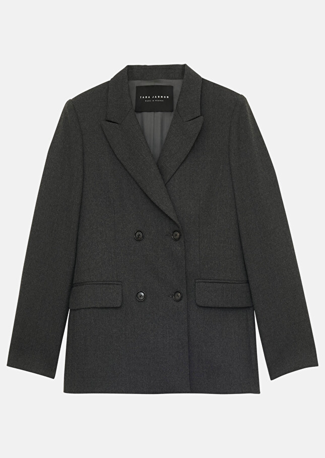Veste Veneziagrise en flanelle