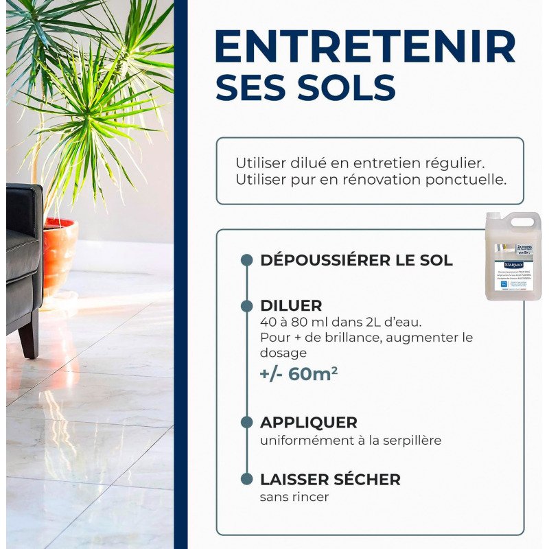 Shampooing autolustrant - 5 L