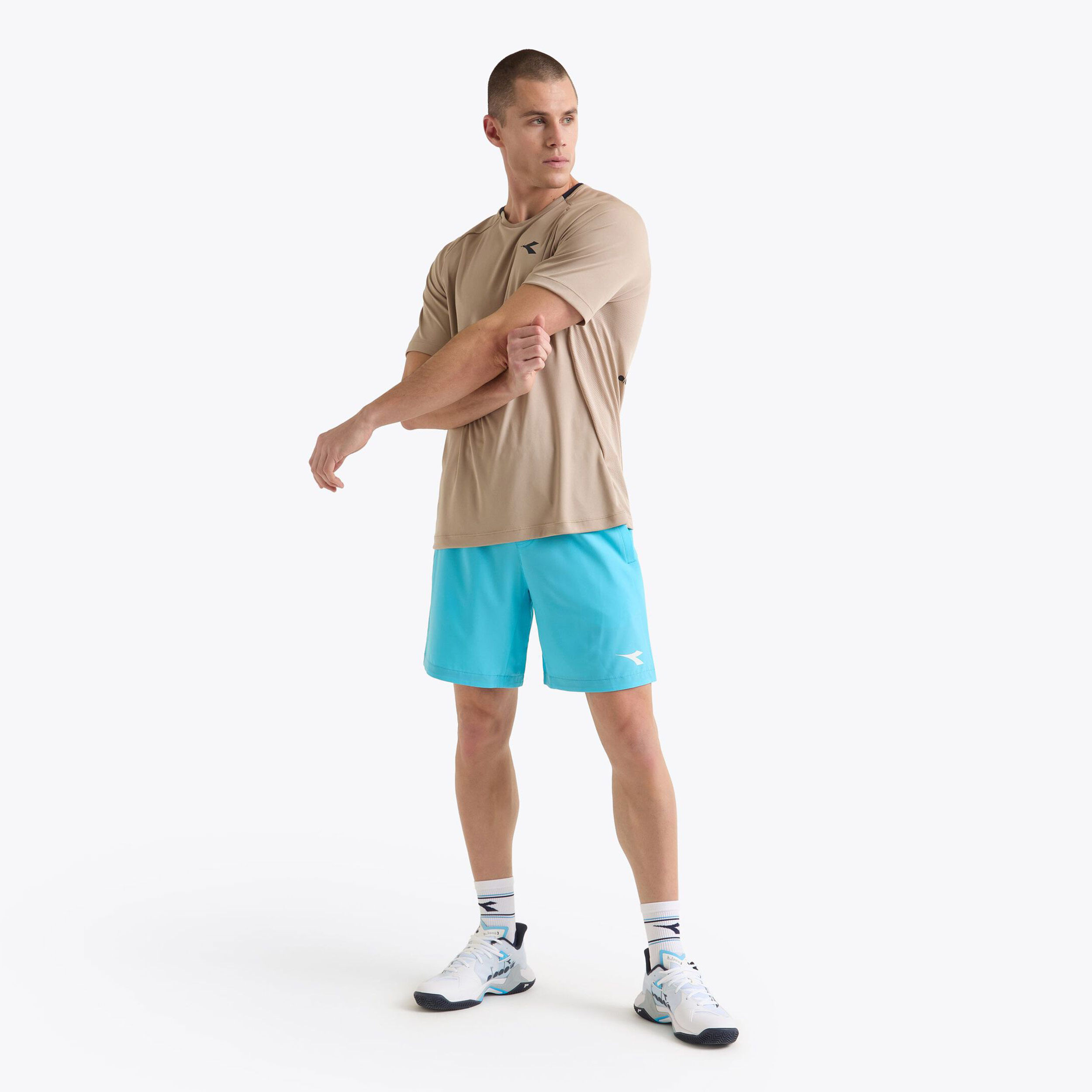 Diadora Core Shorts Hommes - Bleu Clair