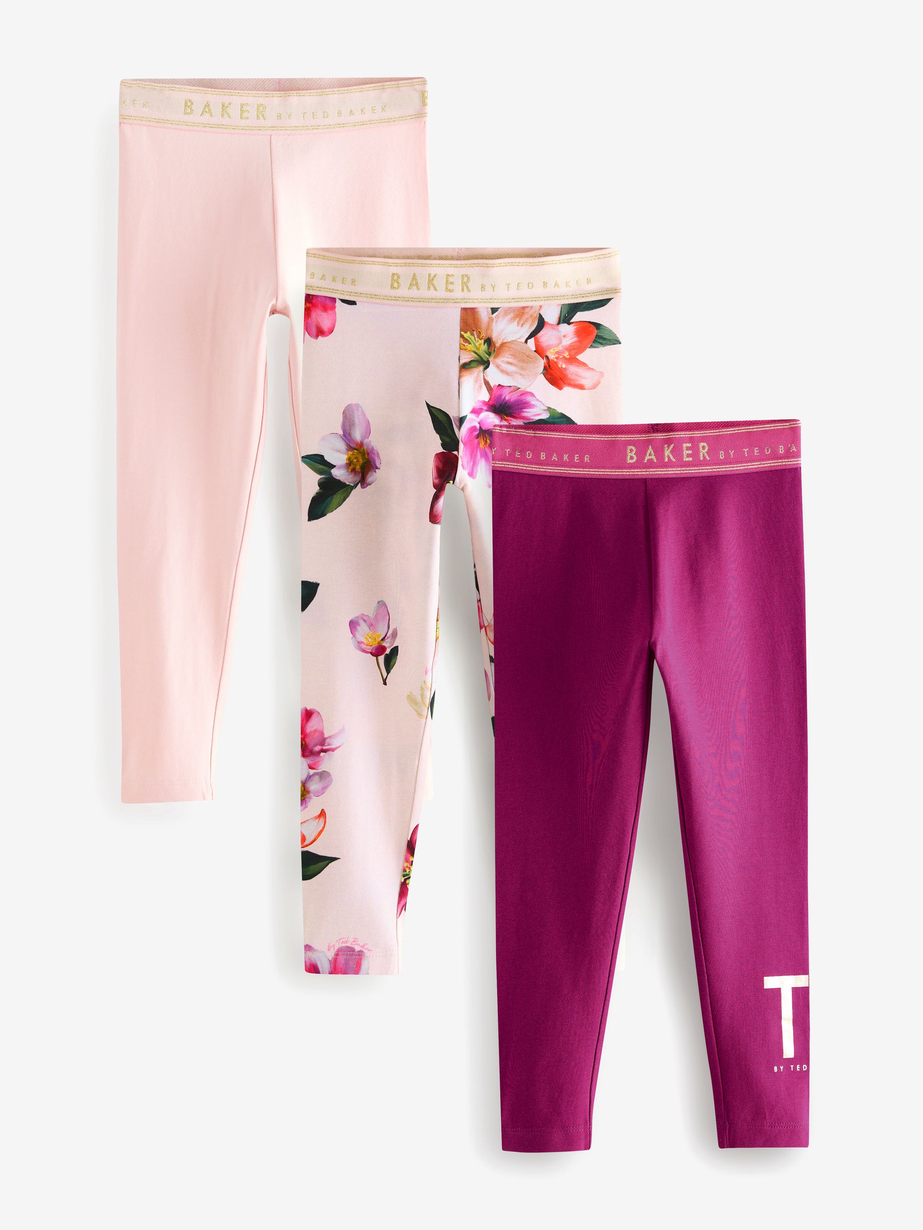 Roze - Baker by Ted Baker Leggings 3 Pack