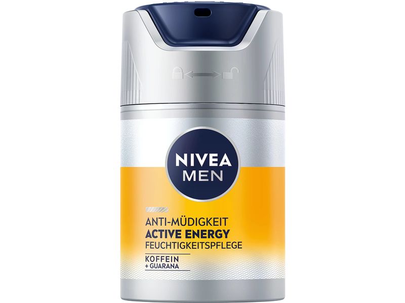 NIVEA MEN Gesichtscrème Active Energy 50 ml Reichhaltige, pflegende Gesichtscreme für Männer