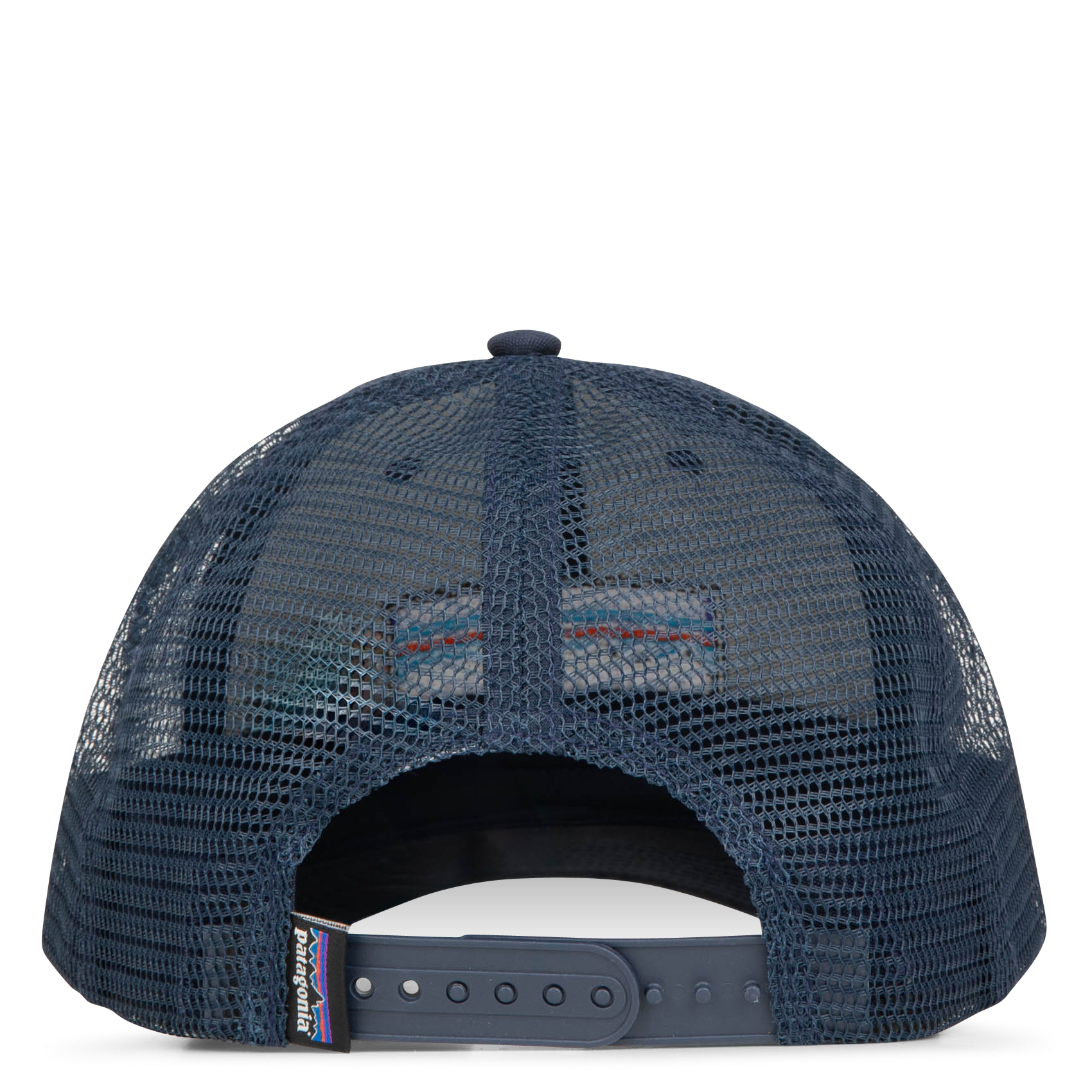 Casquette brodée en coton et mesh | Bleu