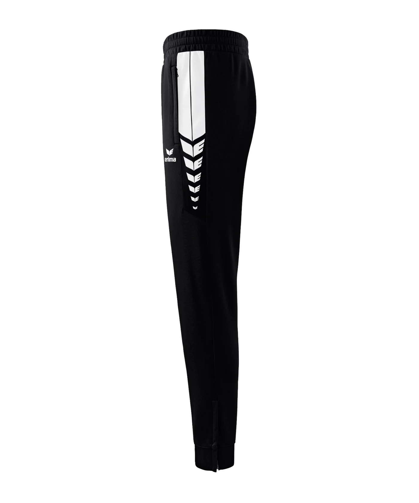 Erima Six Wings Worker Hose Kids Schwarz Weiss