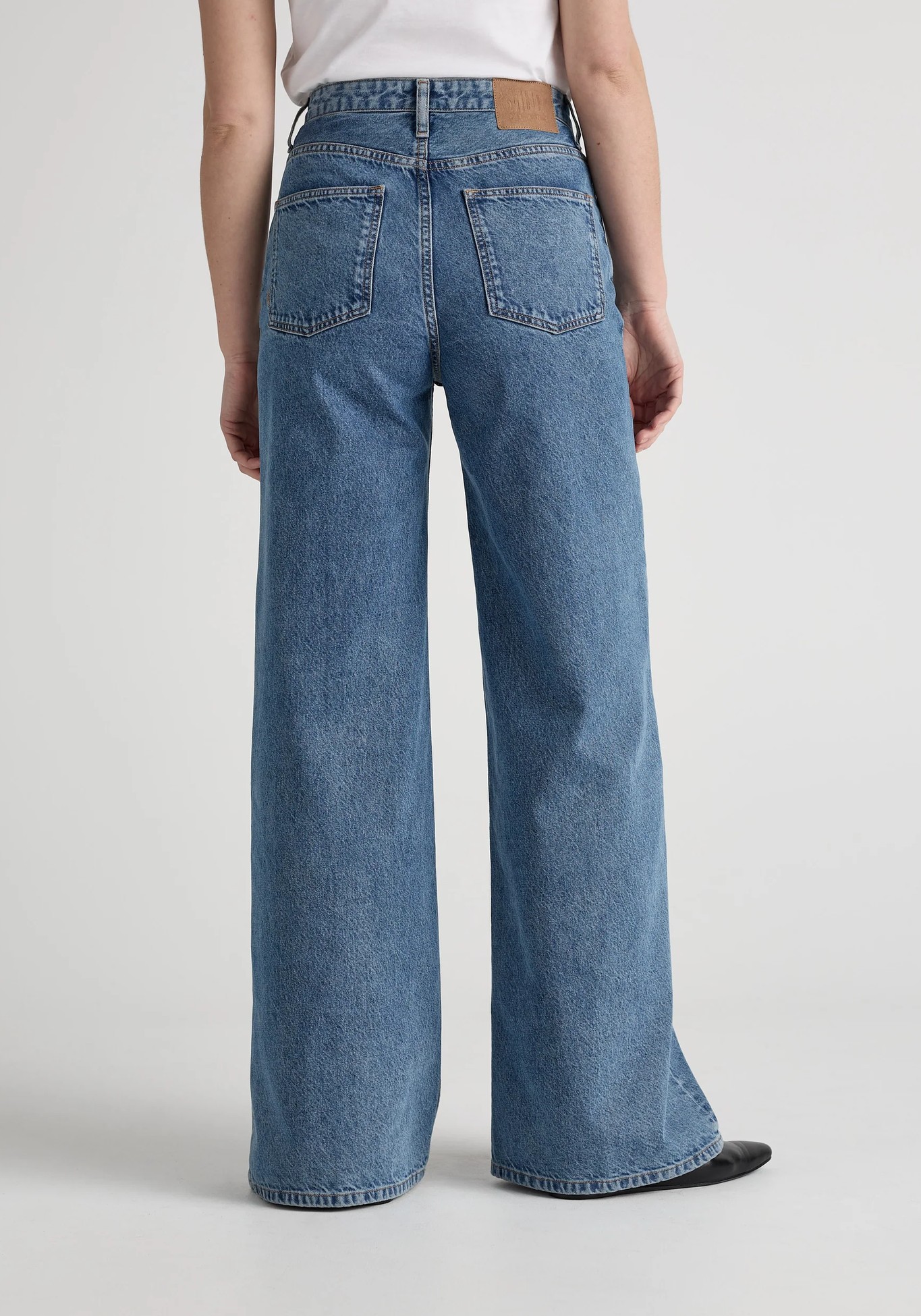 Mud Jeans Damenjeans Sara High Loose Stone Vintage
