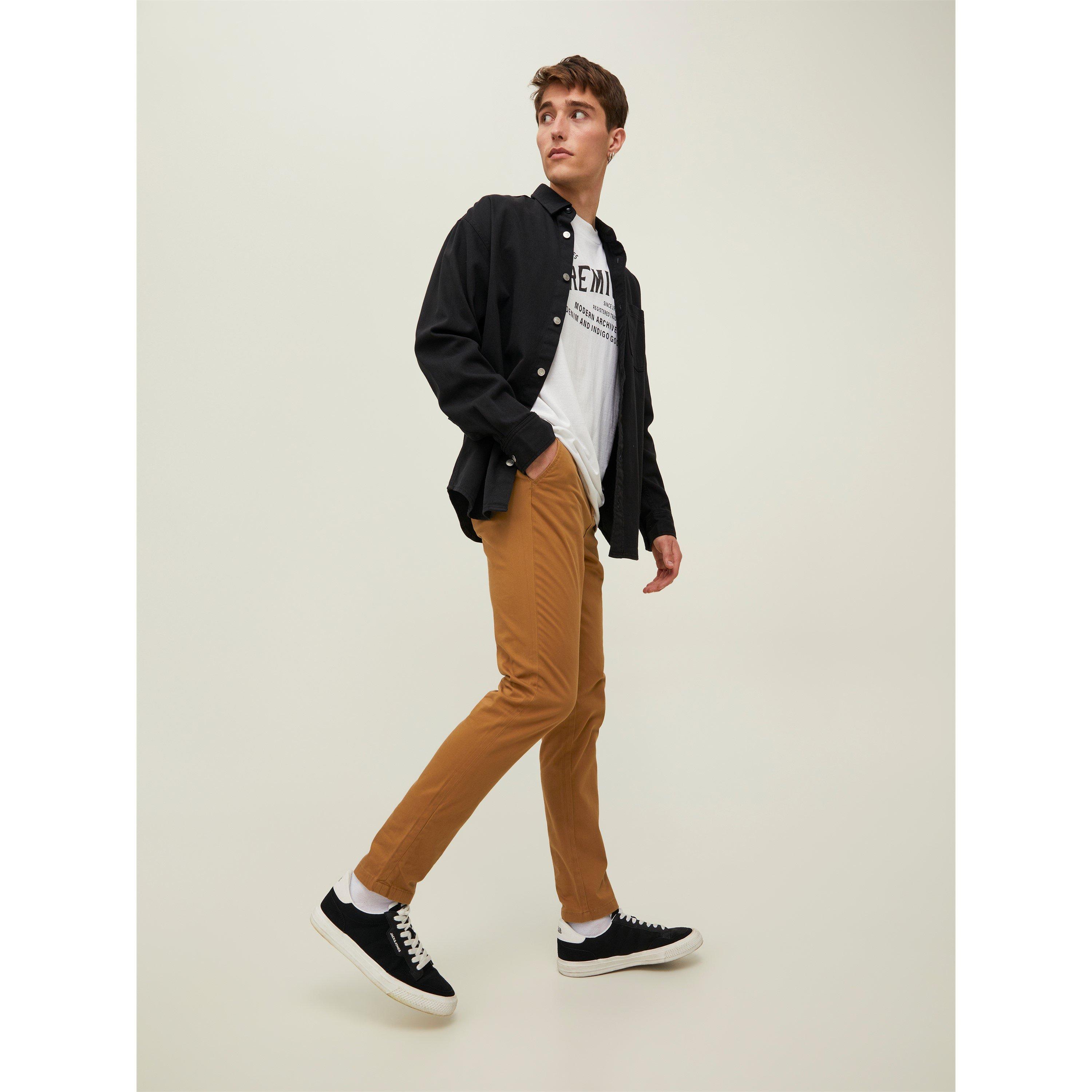 Jack and Jones Marco Bowie Chinos Mens