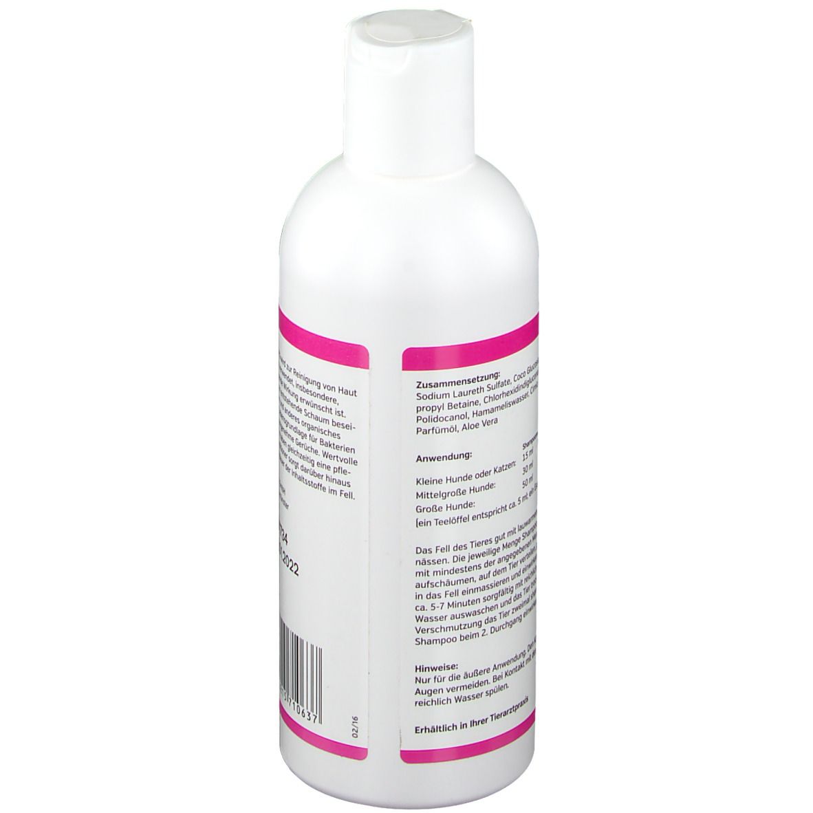 HexoCare® Shampoo 4% für Hunde und Katzen