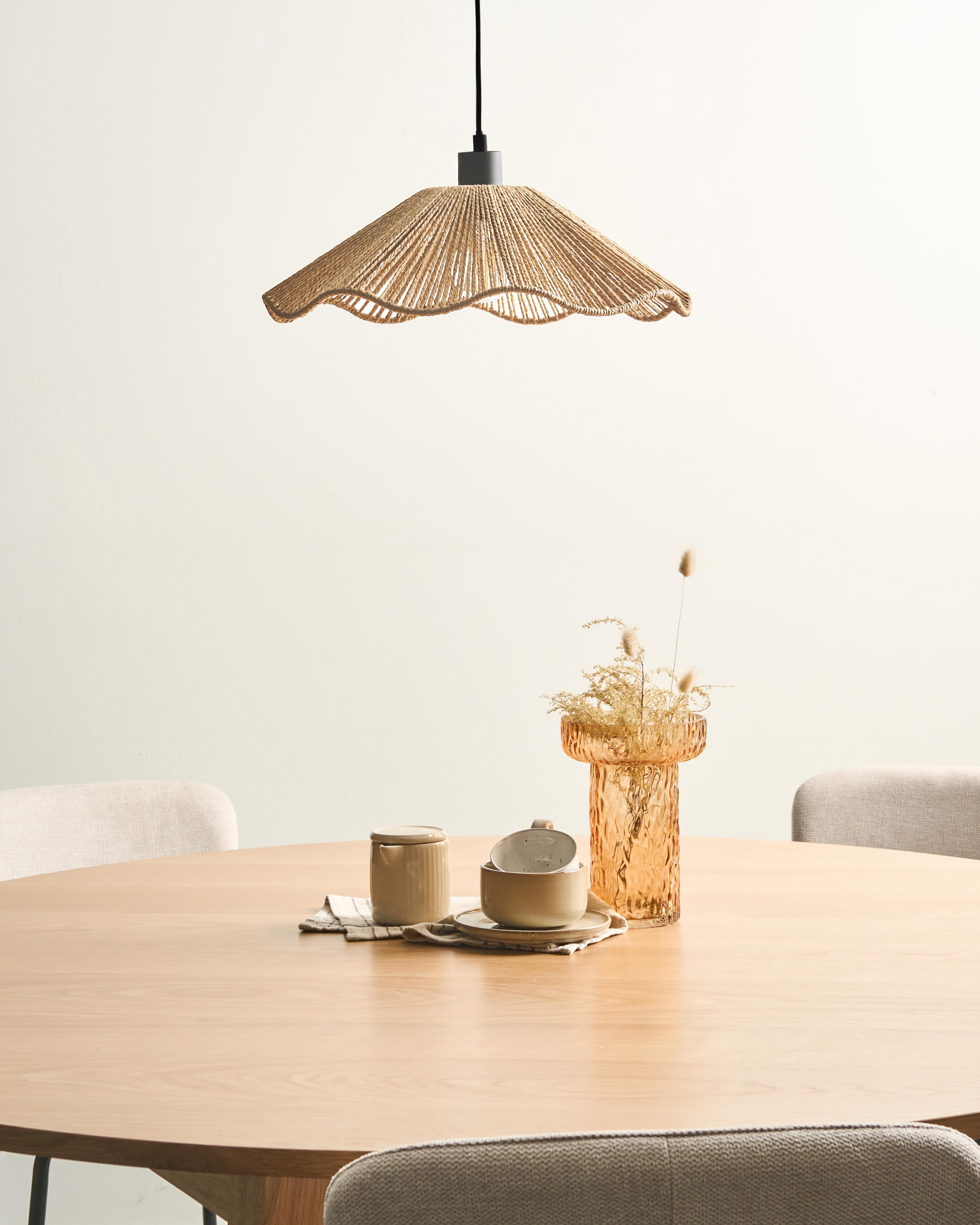 Hanglamp MIGORI Papier Natuurlijk