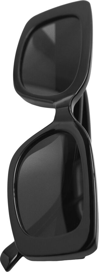 MANGO Acetate frame sunglasses Black