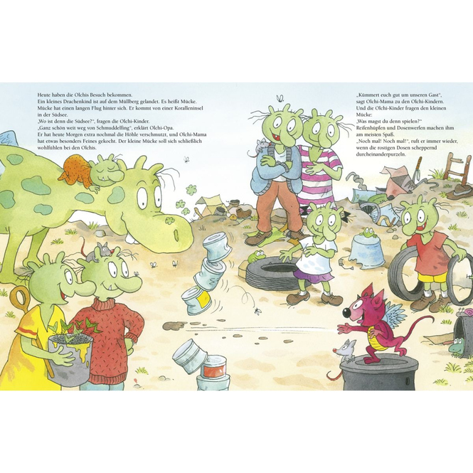 Die Olchis und der kleine Drache Mücke