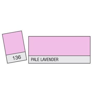 LEE filter 120 x 50cm 136 pale lavender