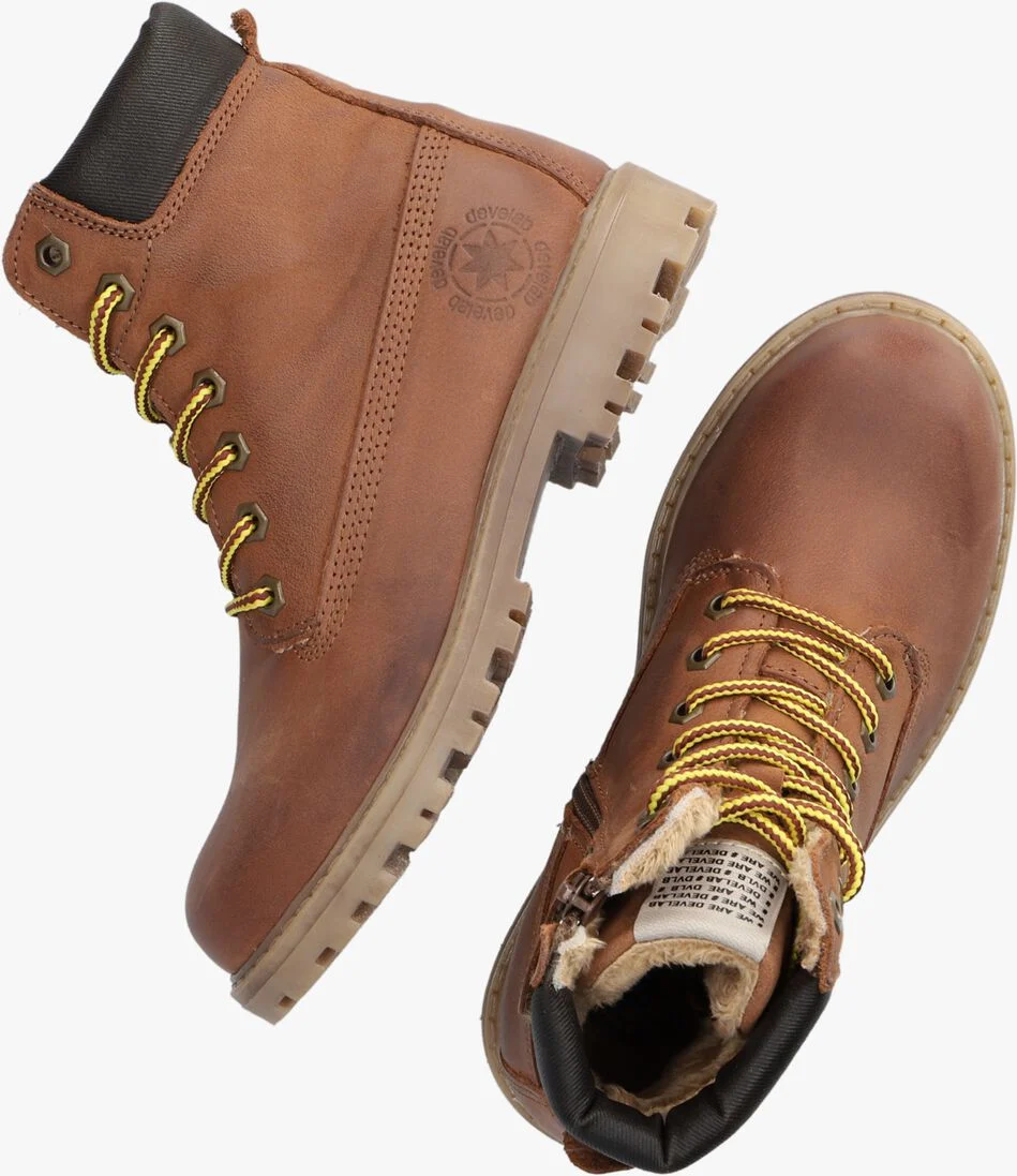 DEVELAB cognac develab veterboots 41073