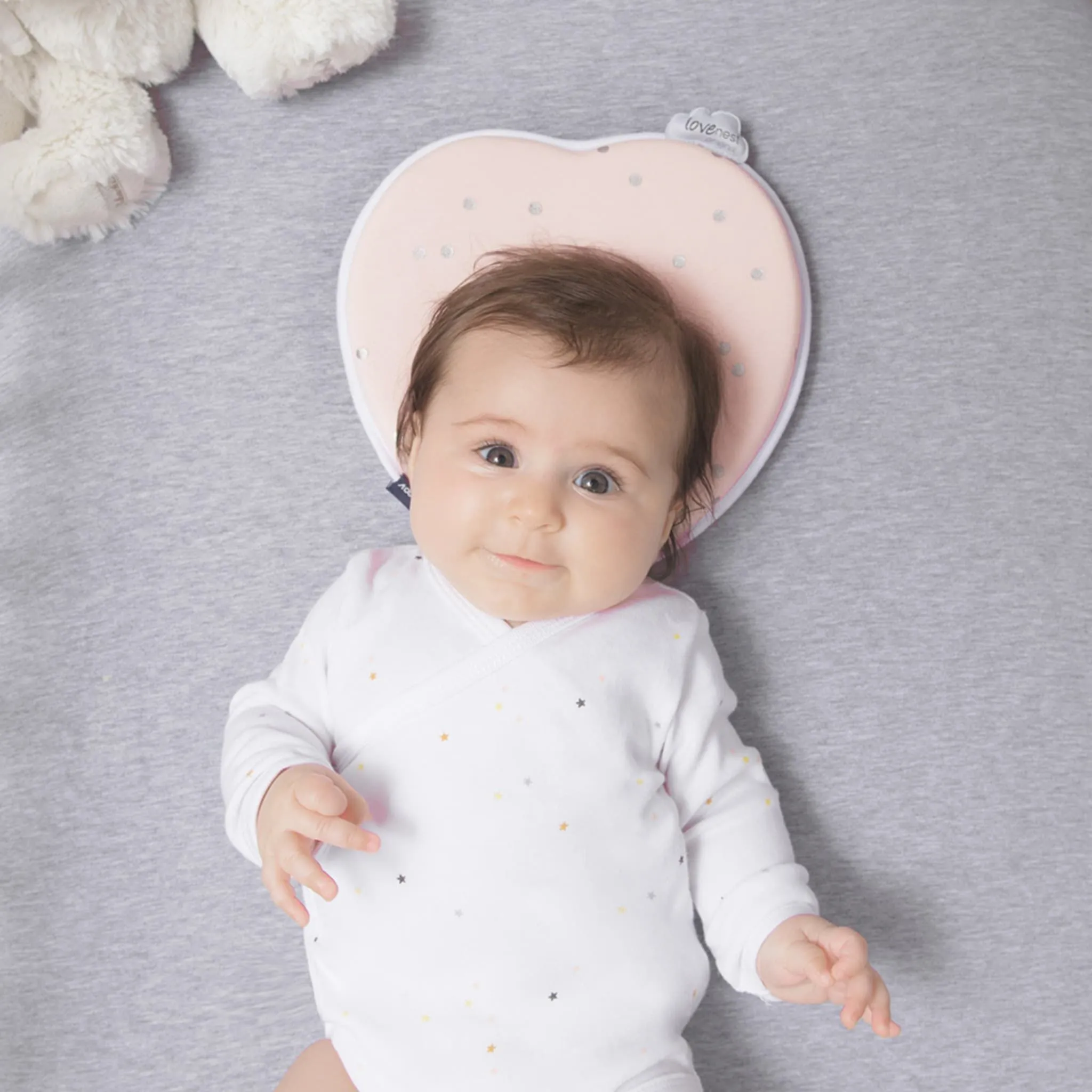 Babymoov Coussin de Support Ergonomique Coeur - Rose