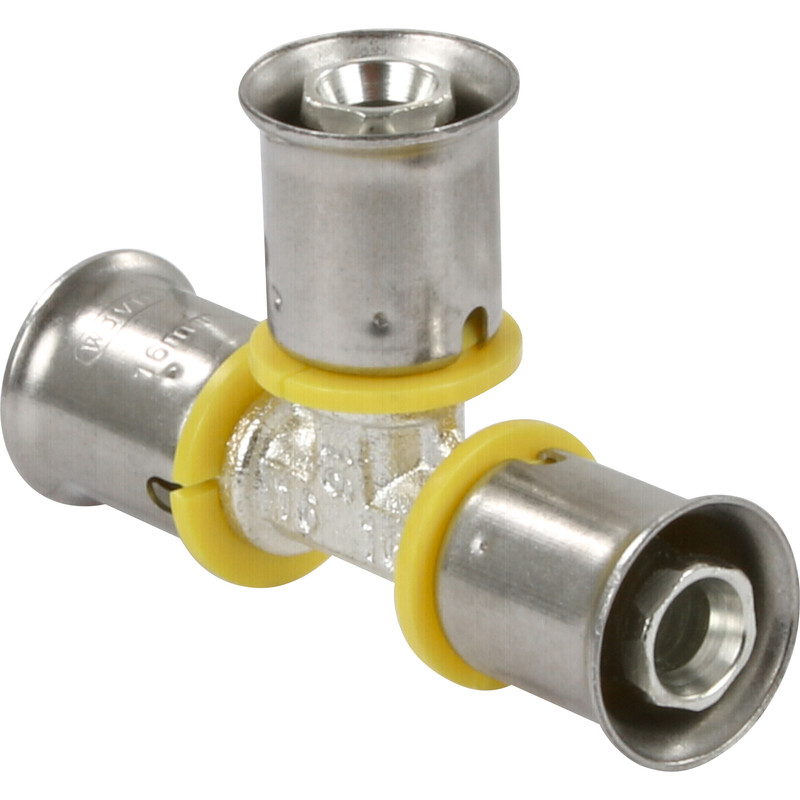Wavin Tigris gas pers T-stuk 16mm