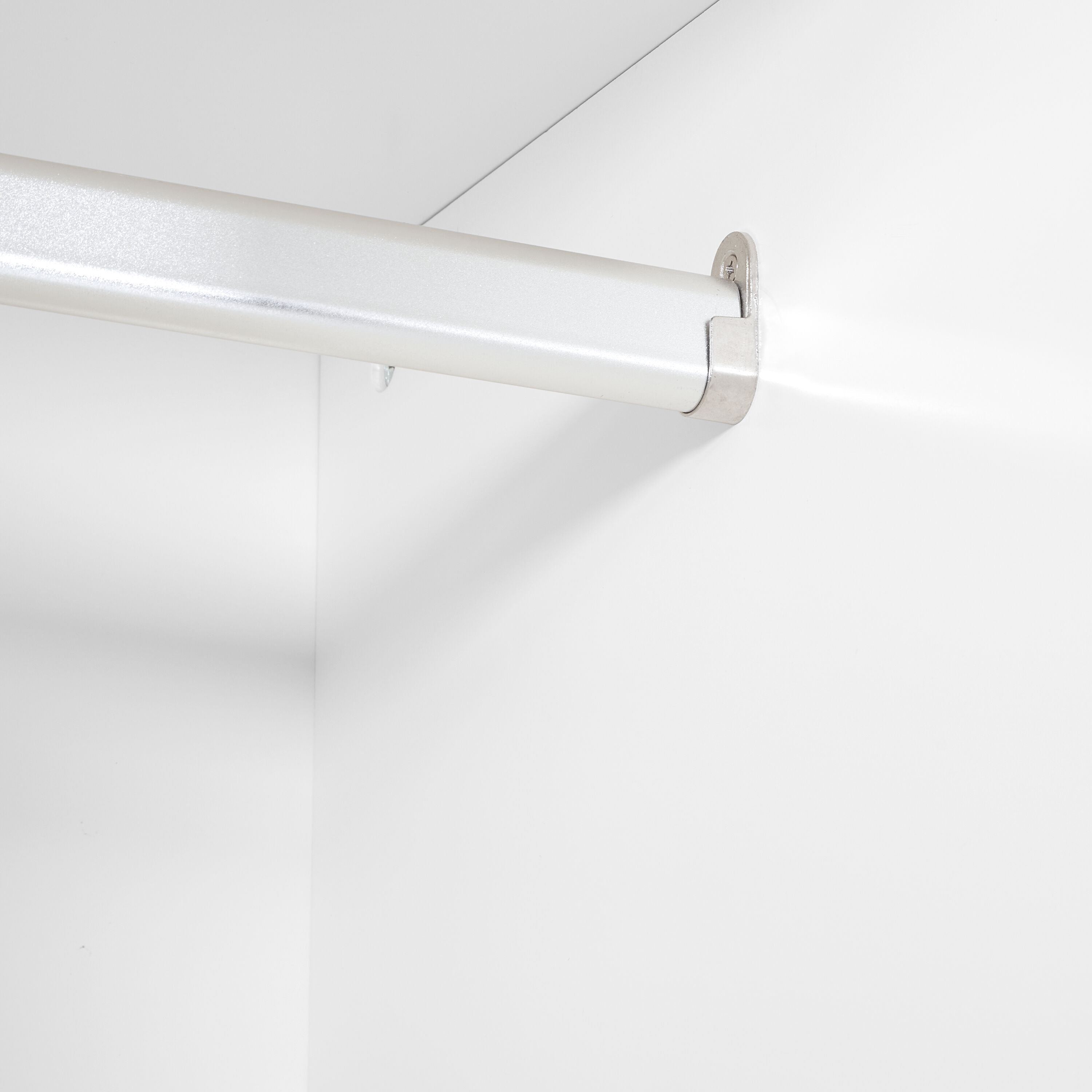 META Garderobenelement - Weiss / B: 50.0 cm x T: 47.0 cm x H: 185.0 cm