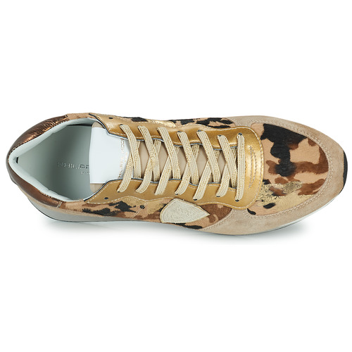 Philippe Model - TROPEZ X LOW WOMAN Camo / Beige / Oro