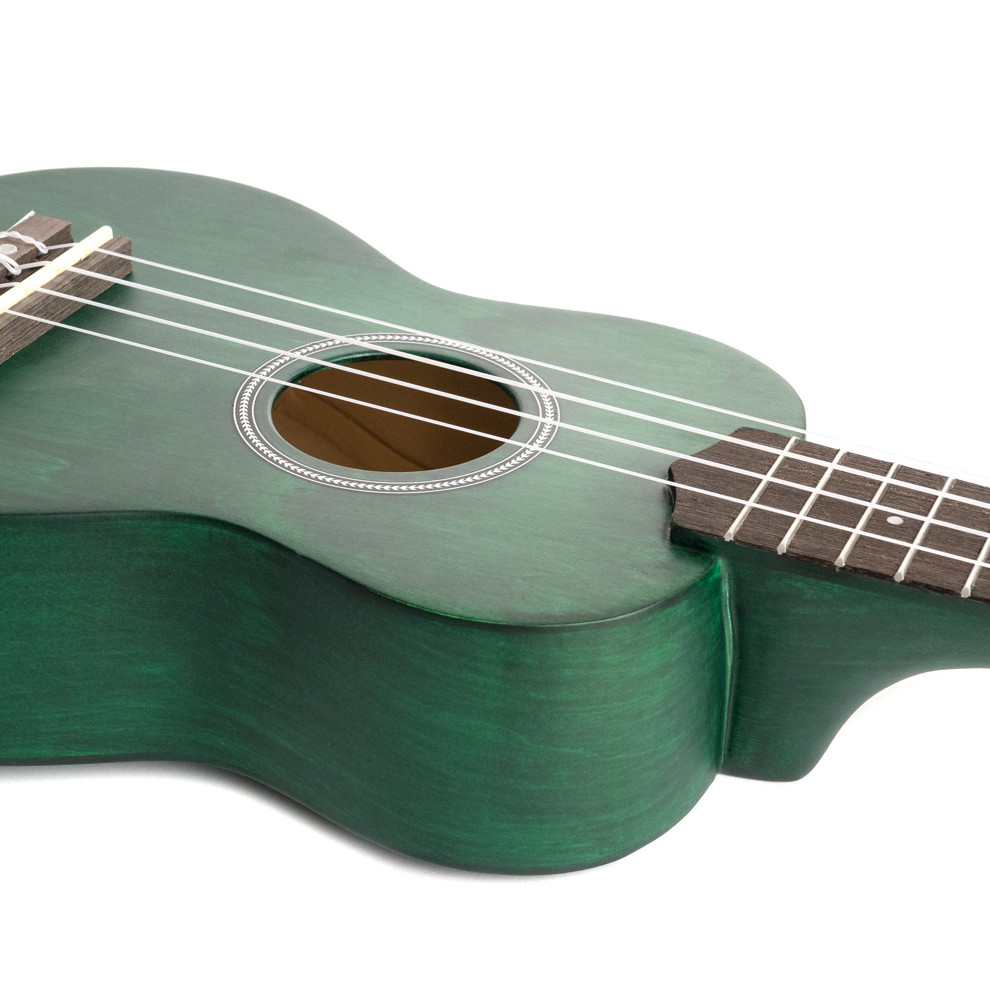 Cascha HH 3972 sopraan ukelele set groen (4-talig)