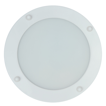 Plafonniere Lublin 19cm wit IP44
