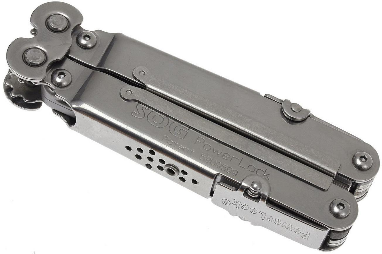 SOG Powerlock S60 multitool, zilver
