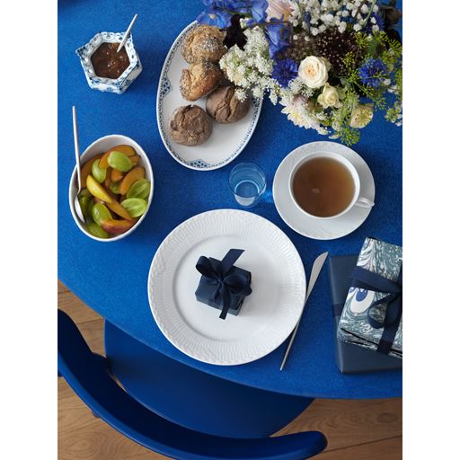 Royal Copenhagen Halvblonde Frokosttallerken, Ø22 cm
