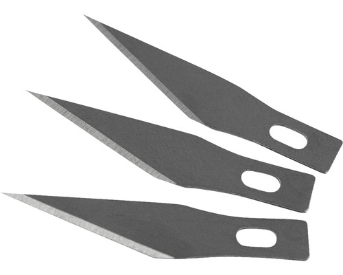 Vervangmesjes voor precisie-hobbymessen, 3 stuks