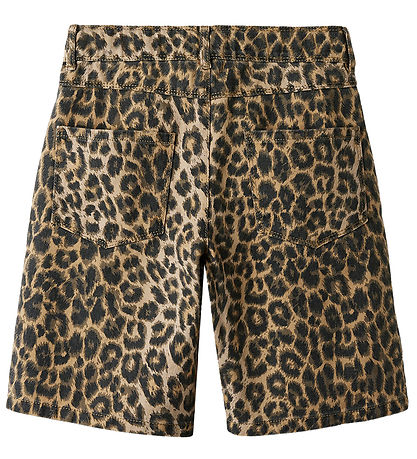 LMTD Shorts - NlfLeo - Silbernerz/Leopard
