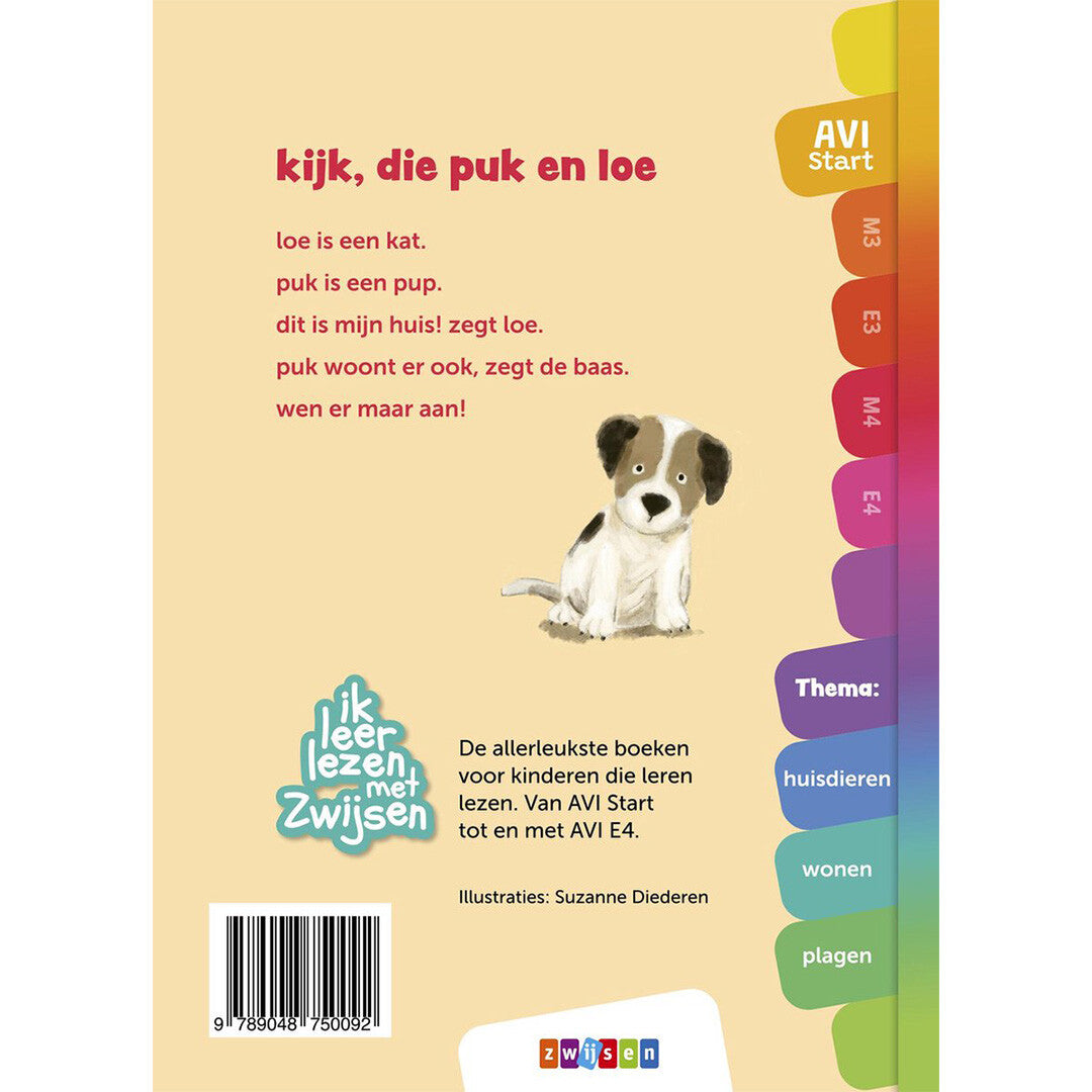 Uitgeverij zwijsen kijk, die puk en loe - avi start