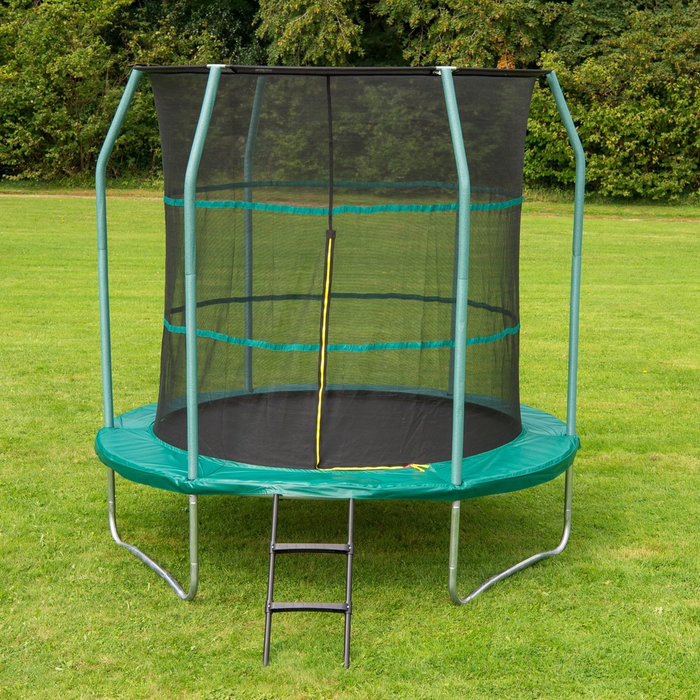 8-Fuß-Trampolin mit Sicherheitsnetz