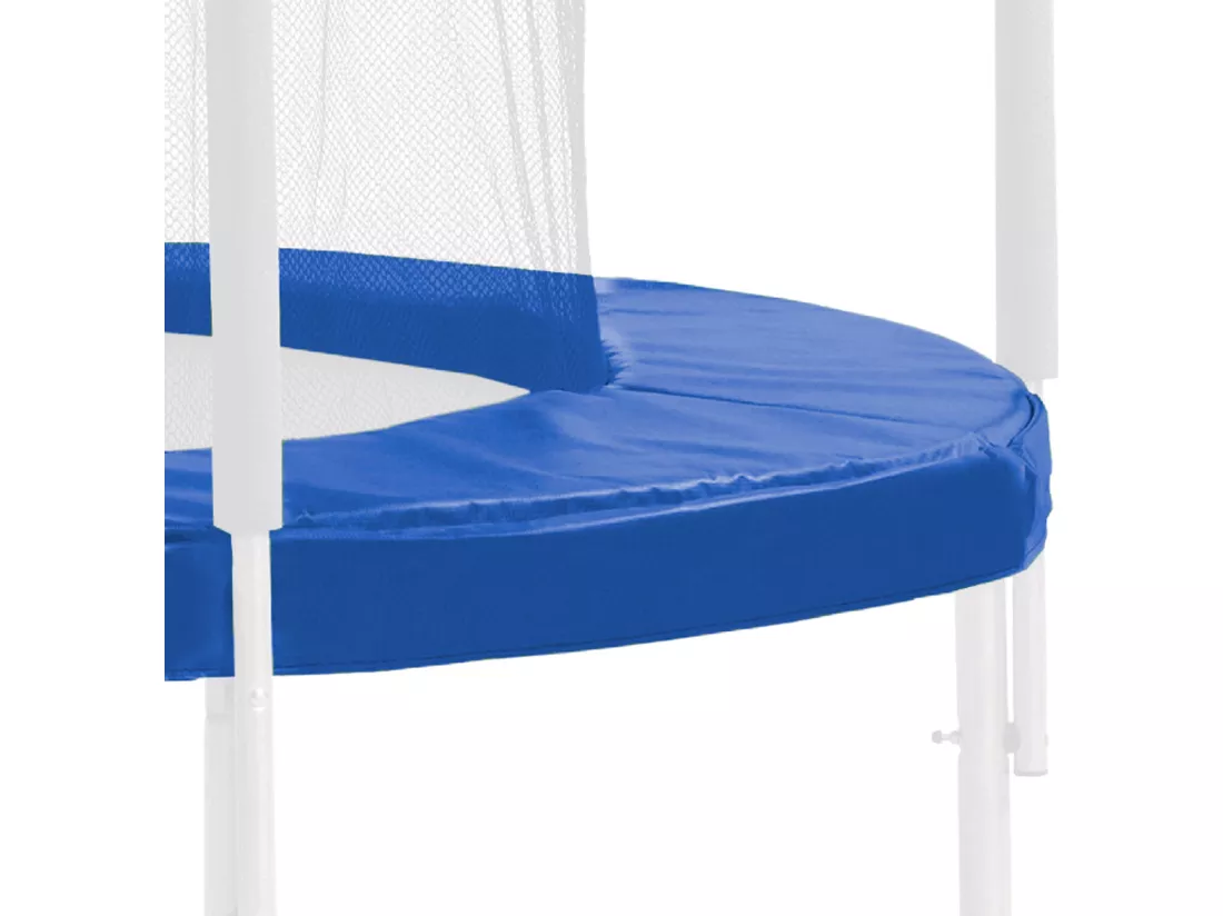 Kangui - Coussin de protection bleu Ø250cm pour trampoline