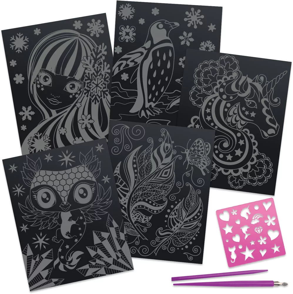 NEBULOUS STARS - TABLEAU A GRATTER D'ISADORA