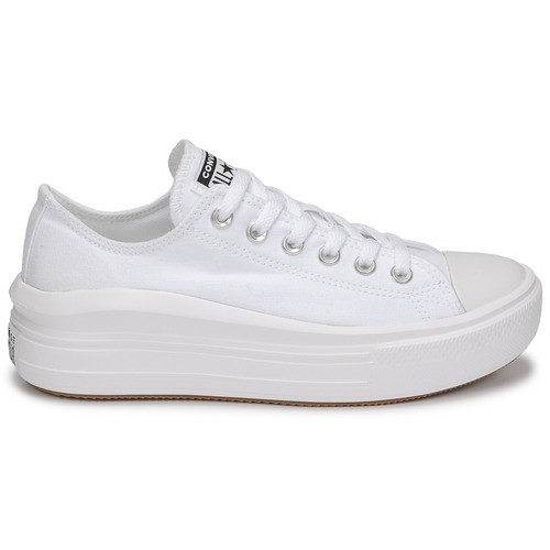 Converse - CHUCK TAYLOR ALL STAR MOVE CANVAS OX - Blanc