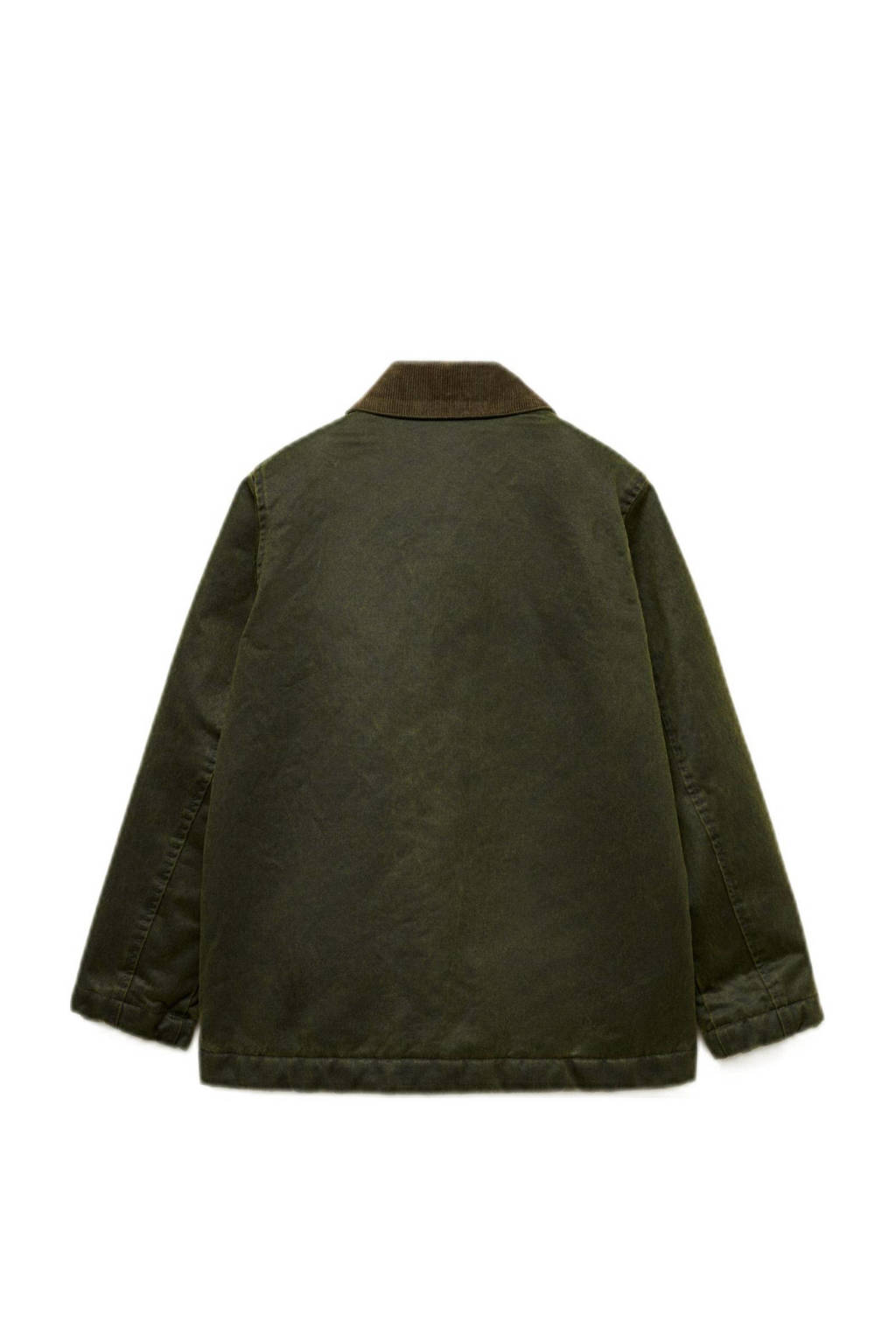 Mango Kids winterjas donkergroen