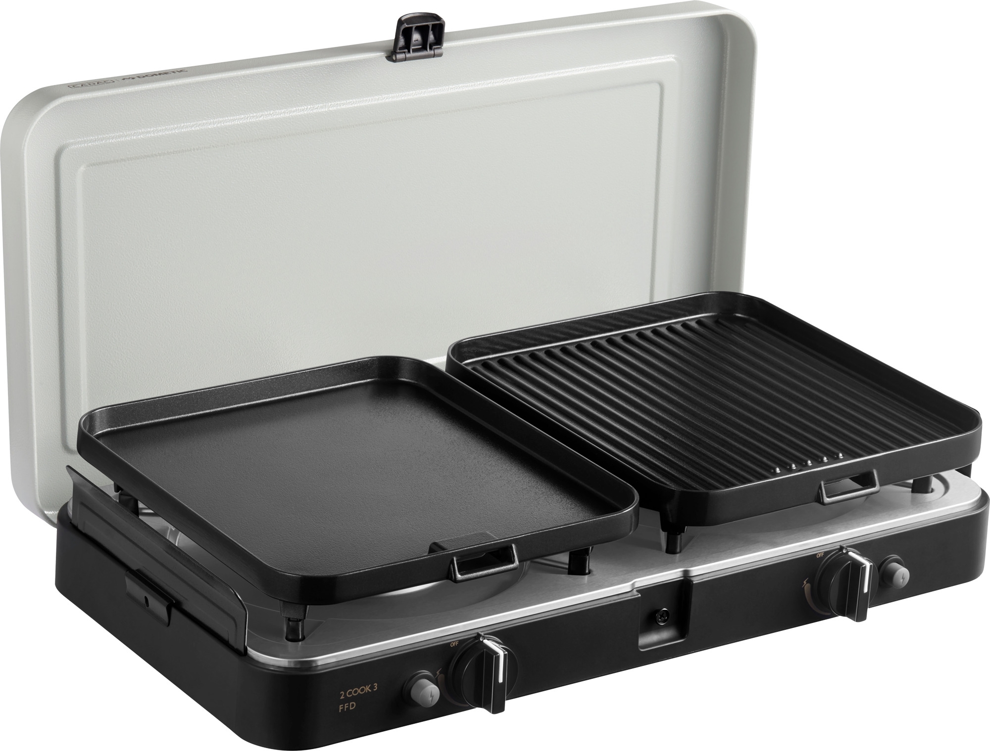 Cadac 2 Cook 3 Turbo Stove FFD Gaskocher mit Zündsicherung 30 mbar