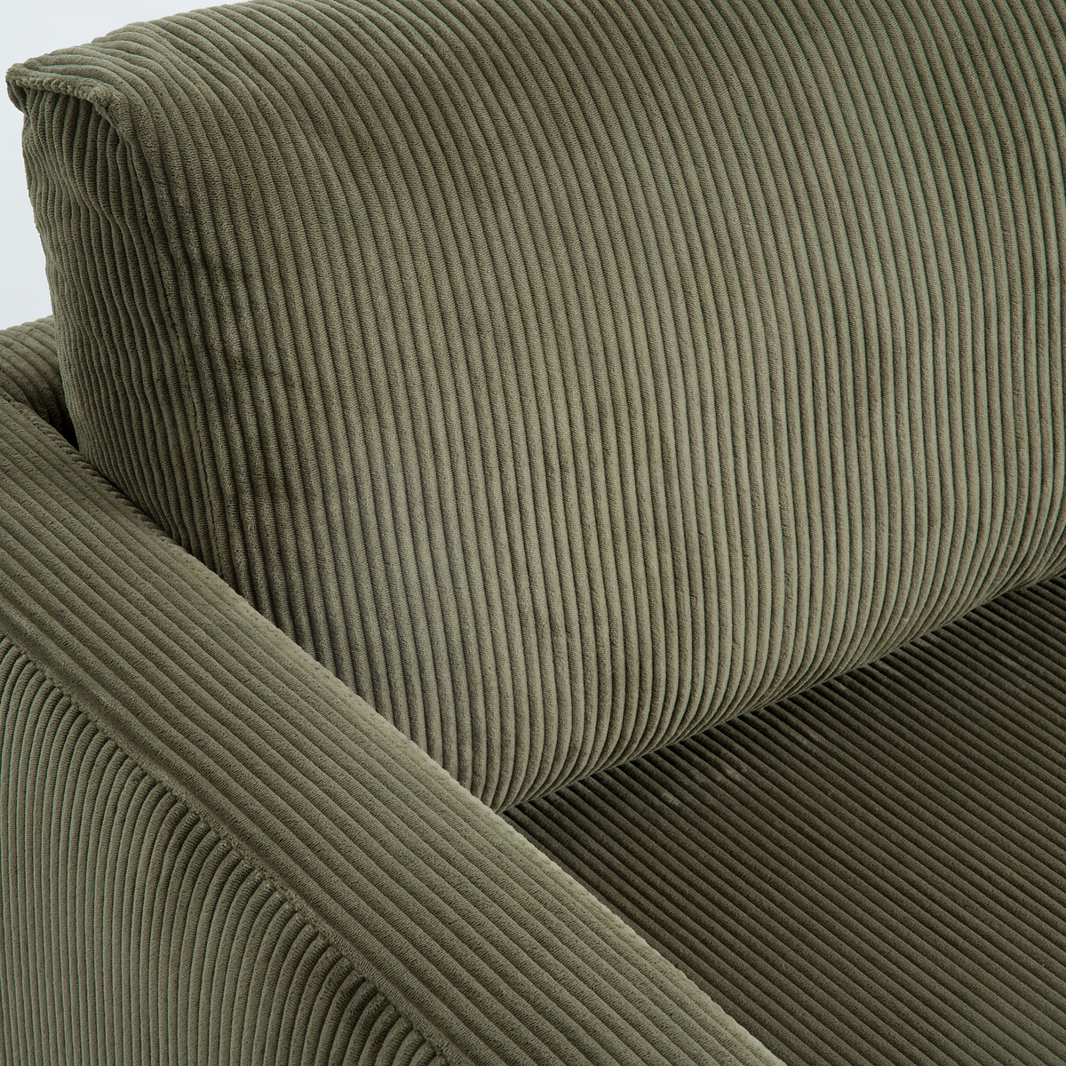 LA REDOUTE INTERIEURS<br>Sofá cama 2 lugares ribfluweel Hani