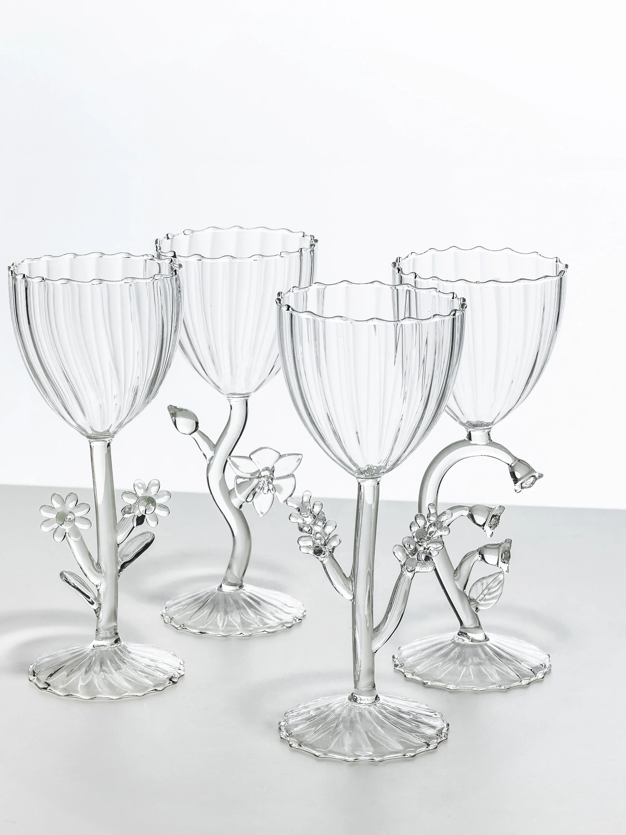 Handgemaakt wijnglas Botanica van borosilicaatglas