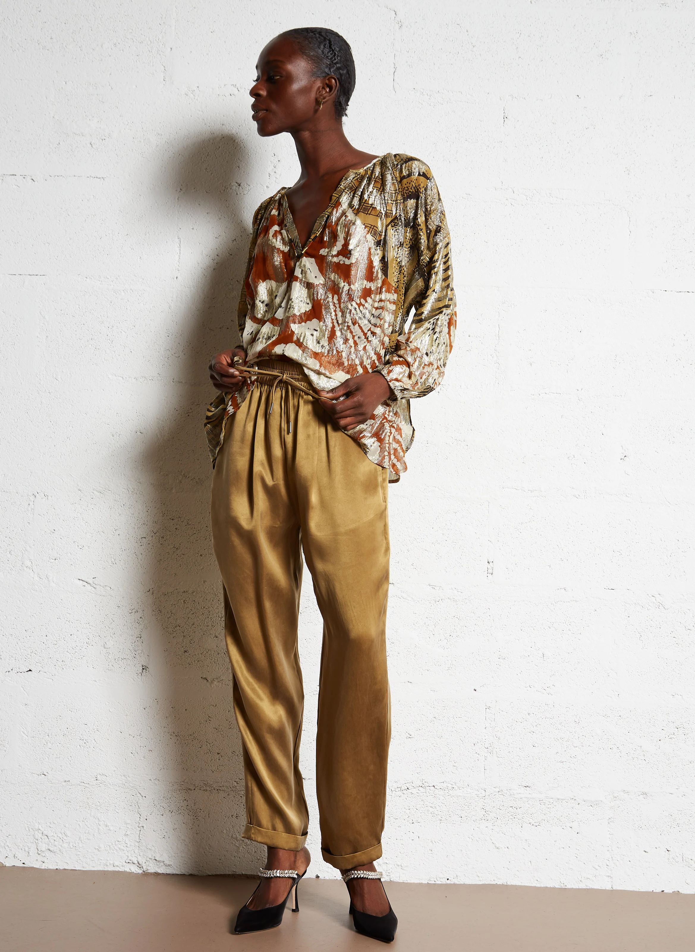 VOR - Pantalon droit | Marron