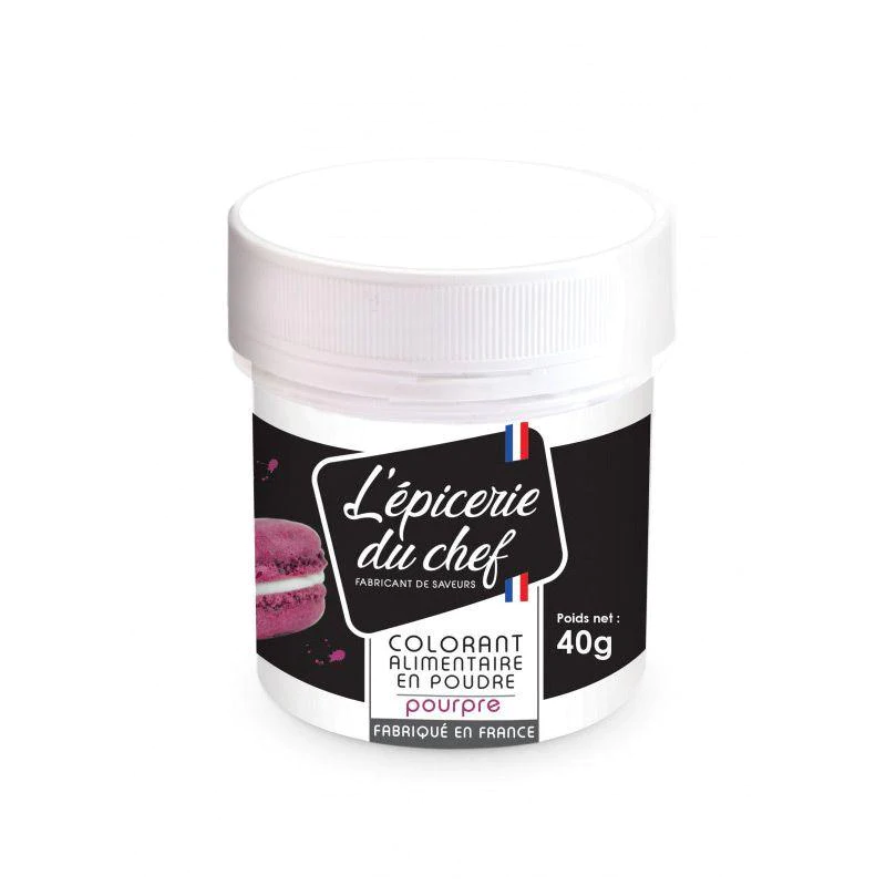 Colorant alimentaire en poudre pourpre 40 g Scrapcooking